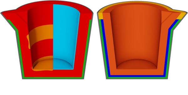 Refractories for all areas of ladles in metal holding and transfers.