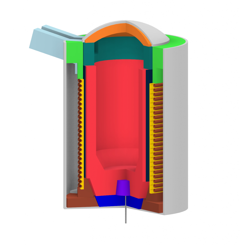 Refractories for coreless induction furnaces